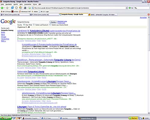 Und so sieht sie neuerdings sporadisch aus